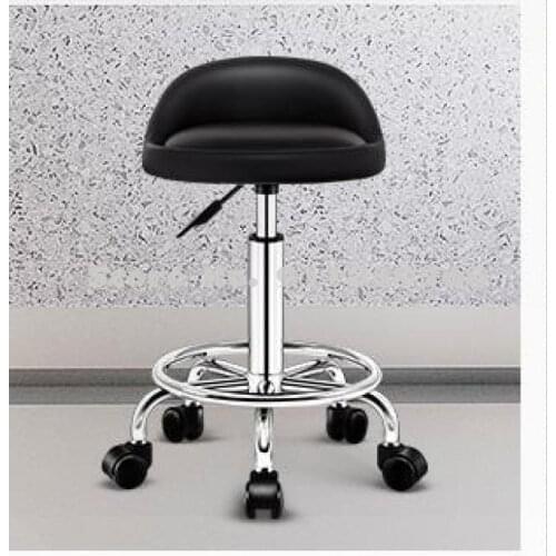 Bar Chair Simple High Stool Household Bar Chair Beauty Stool Cashier Desk Chair Lift Bar Stool Back Chair High Stool
