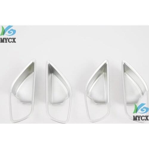 For Mazda 6 m6 Atenza 2017 2018 CHROME INTERIOR INNER DOOR HANDLE CATCH COVER TRIM SURROUND FRAME GARNISH 4pcs