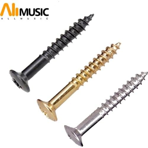 1000Pcs Electric Guitar Humbucker Pickup Ring Mounting Screws Guitar Pickup Frame Fixing screw -2.5*18MM
