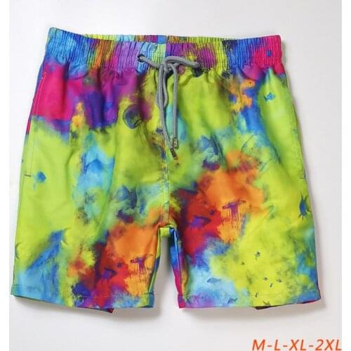 2021 New Mens Holi Party Swimwear Beach Surf Pants Quick Dry Luxury Board Shorts Boxer Bermudas V258