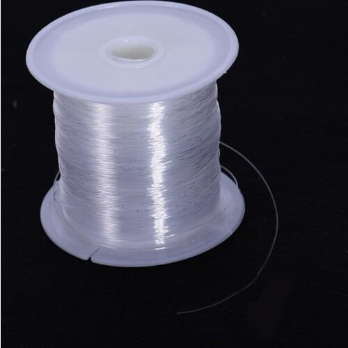 10mRoll DIY Transparent Nylon Sewing Thread Craft Beading Rhinestone Thread Line Cord Wedding Shoes Clothing Materials landmark