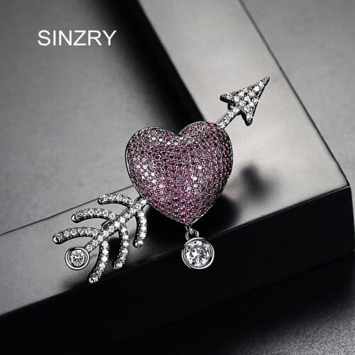 SINZRY Black Brooches For Clothes