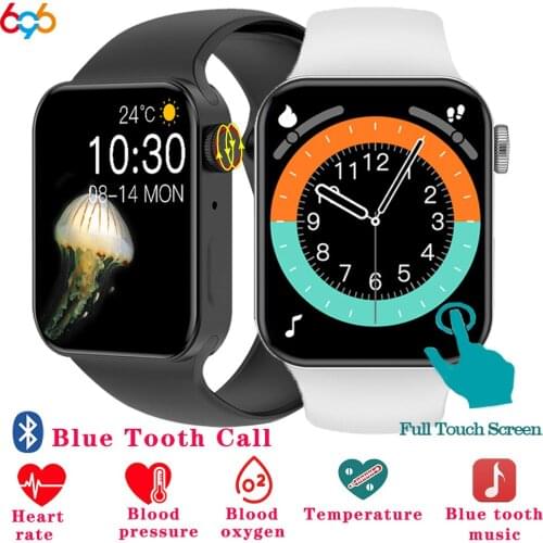 IWO T100 Plus Smart Watch Series 7 Heart Rate Monitor 2021 Smartwatch Men Women Fitness Tracker Bracelet For Android IOS Iphone