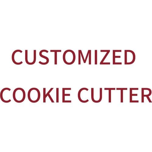 ZADE Make Your Dreams Come True, Personalized Customized Cookie Cutter For Biscuit,Fondant,Sandwich,Fruit - Stainless Steel