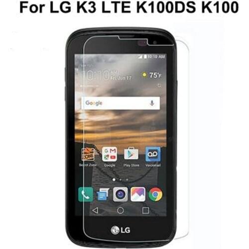 Tempered Glass For LG K3 LTE Glass Screen Protector for LG K3 LTE K100DS K100 K 3 Screen Protector Glass Protective Flim