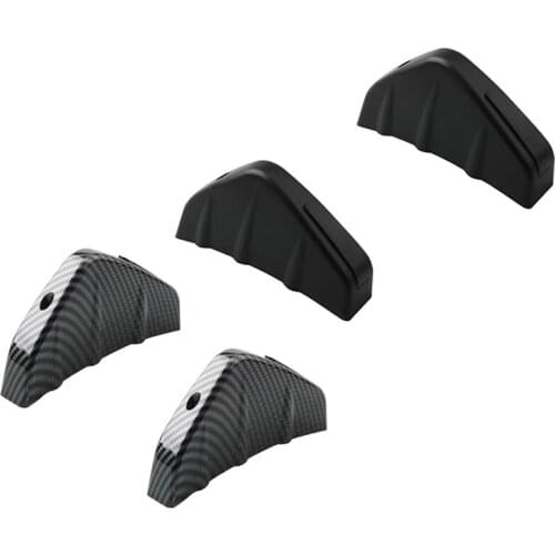 2 Pcs Car Rear Bumper Shark Diffuser Spoiler Scratch Protector Universal for Ford Hyundai KIA Honda