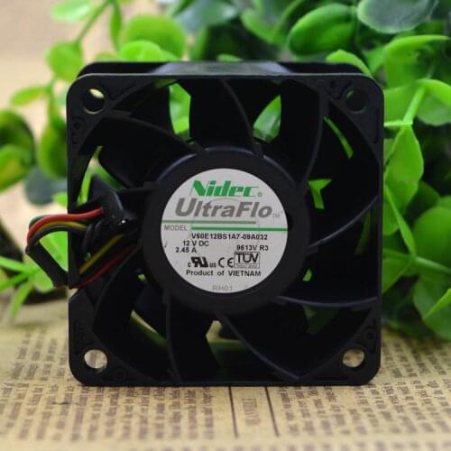 Brand new original V60E12BS1A7-09A032 12V 2.45A 6CM server cooling fan