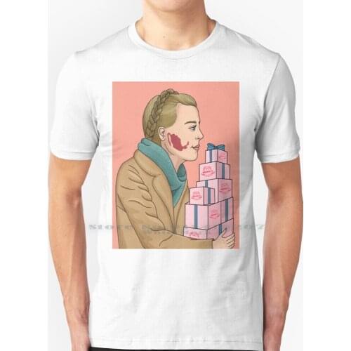 Agatha - The Grand Budapest Hotel T Shirt 100% Pure Cotton Agatha The Grand Budapest Hotel Mendls Hotel Bakery