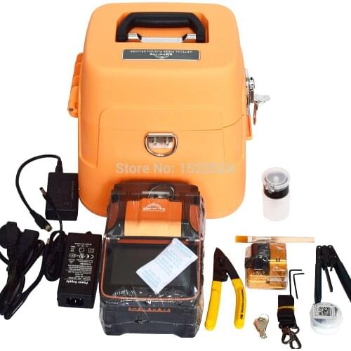 AI-9 Automatic SM&MM Multi-language Intelligent FTTH Fiber Optic Splicing Machine Optical Fiber Fusion Splicer