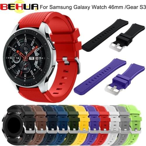 22mm strap watch band for Samsung Gear S3 Frontier Classic Replacement bands for Samsung Galaxy Watch 46mm strap Belt wristband