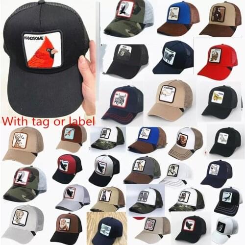 GOORIN BROS COCK Baseball Cap Animal Embroidery Anime Cute Embroidery Summer Mesh Mens Ms. Outdoor Sunshade hats-A002