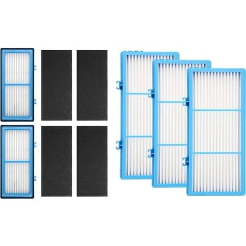1 Set 2 HEPA + 4 Carbon Booster Filters & 3Pcs Replacement Filter For Holmes Air Purifier Filter AER1