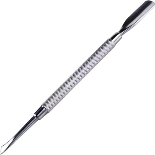 Cuticle Pusher Cutter Nail Peeler Scraper Stainless Steel Remover Pedicure