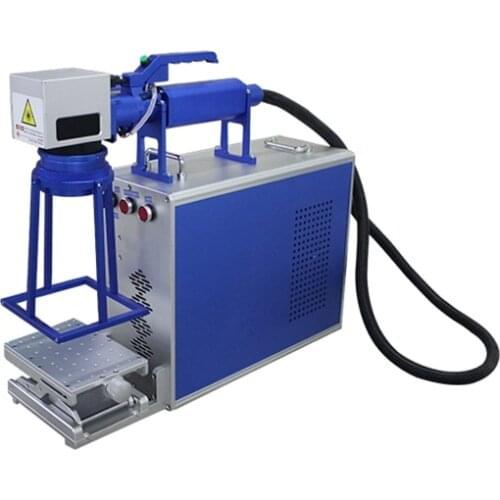 LY Portable 20W 30W 50W Super-laser Max Raycus Fiber Laser Source Nameplate Marking Machine