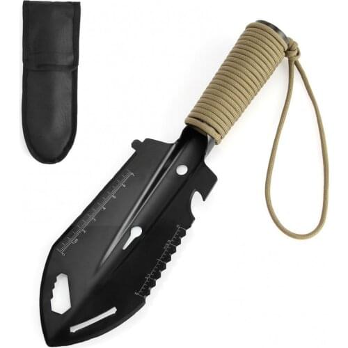 Lightweight Shovel Multi-use Backpacking Trowel Ruler Flat Screwdriver Hexagon Wrench Camping Hiking Gardening Survival