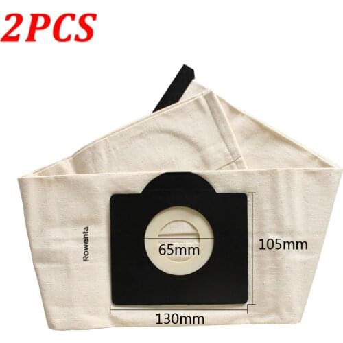 2PCS Washable Dust Filter Bag for Karcher WD3 MV3 WD3200 WD3300 SE4001 A2299 A2204 A2656 Vaccuum Cleaner Parts Accessories