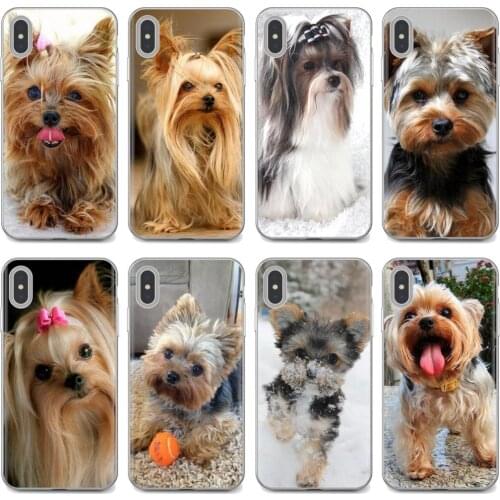 For ZTE Blade A910 A610 A530 A510 For Oneplus One plus 3T 5T 6T 6 7 8 7T Pro Yorkshire terrier dog puppy Pattern Phone Soft Case