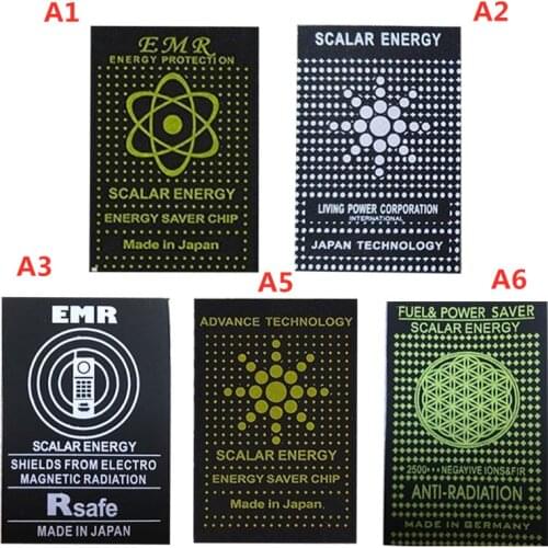 10PCS EMR Scalar Energy Phone Sticker Anti Radiation Chip Shield Paster Laptop Anti EMP EMF Protection for Pregnant Woman