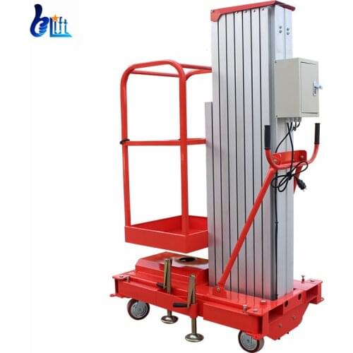 6m to 10m Portable Electric Man Lift Platform Small Auminum Ladder Lift