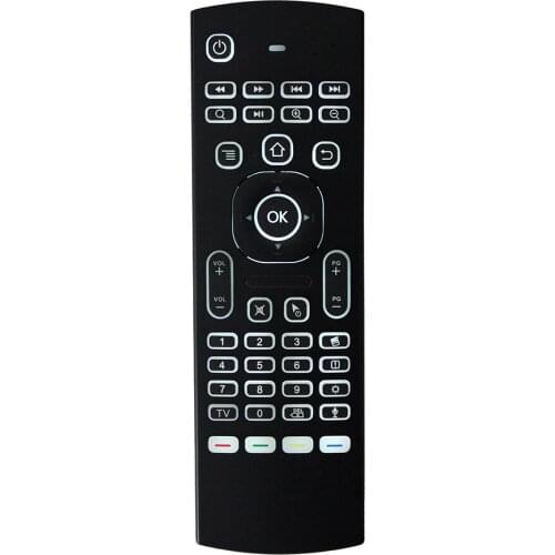 2.4Ghz Mini Wireless Keyboard 6-Axis Air Mouse Remote Control MX3 2.4g Fly Air mouse android home theater Computer Projectors