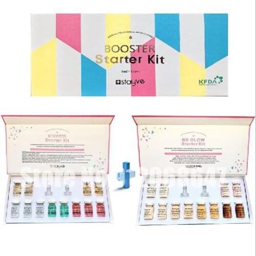 Stayve BB Cream Glow Beginner Starter Kit Korea BB Cream Whitening Brightening Liquid Foundation Facial Mesotherapy Treatments
