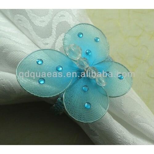 Decoration wedding crystal napkin ring napkin ring and party decoration napkin ring