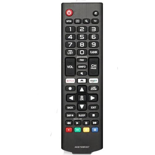 AWO AKB75095307 Universal Remote Control for LG 55LJ5500 32LJ550B 43UJ6300 43LG5500 55UJ6050 Replacement Remote for LG Smart Tv