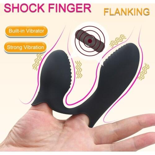 Finger Vibrator For Women G Spot Stimulator Massage Female Masturbator Sex Toys for Women Clitoris Stimulator Adult Sex Shops