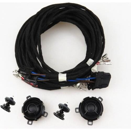 READXT Car Rear Door Tweeter&wiring harness Plug accessories For JETTA Golf 5 MK5 6 MK6 Rabbit Scirocco 5KD 035 411 A 5KD035411A