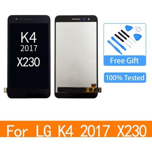 LCD Screen for LG K4 2017 X230 LCD Display Touch Screen Digitizer for LG K4 2017 LCD Assembly Phone Replacement