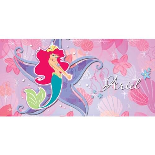 Fashion Little Mermaid Print 70*140cm Hot Sale Absorbent Bamboo Fiber Bath Beach Gym Travel Swim Towel Fast Drying Free Shipping
