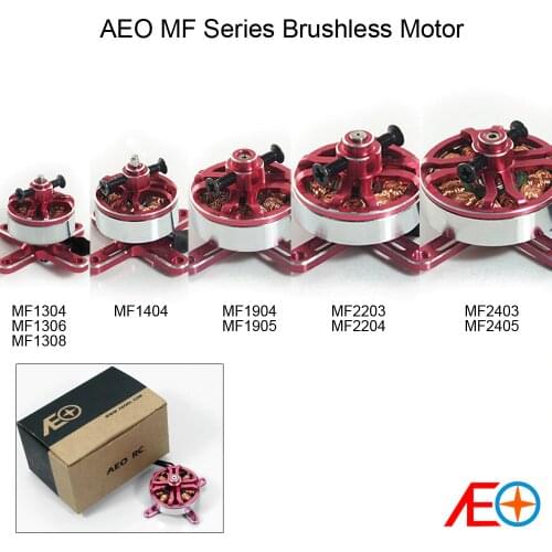 AEORC Red Multi Metal Motors for 3D Airplanes,multi-rotors 1304/1306/1308/1404/1904/1905/2203/2204/2403/2405