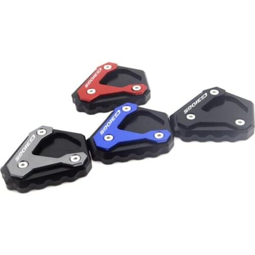 For BMW G310GS 2017-2018 Motorcycle CNC Aluminum Side Stands Kickstands Foot Enlarger Extension Pads Plate