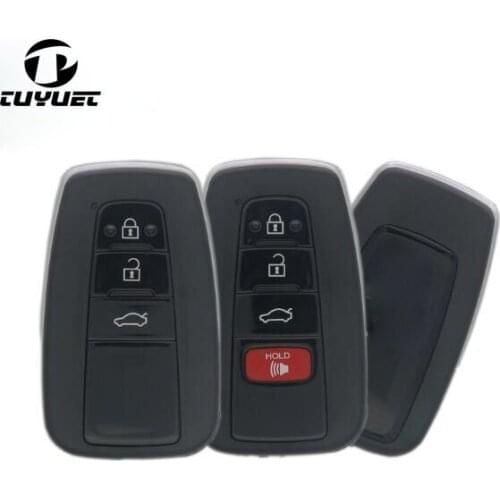 Smart Remote Key Shell for Toyota Camry CHR Yize Land Cruiser Replacement Smart Remote Key Case