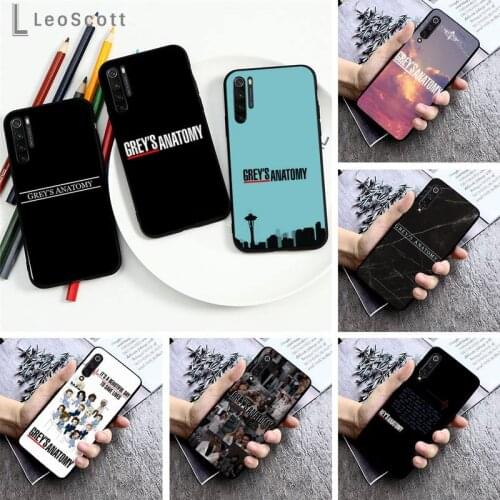 Greys anatomy Phone Case For Xiaomi Redmi note 7 8 9 pro 8T 9S Mi Note 10 Lite pro