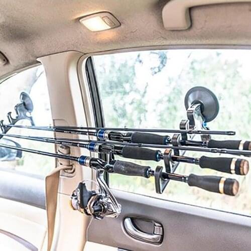 Fishing Rod Holders With Suction Cups Attach For Car/Truck/SUV/Smooth Glass