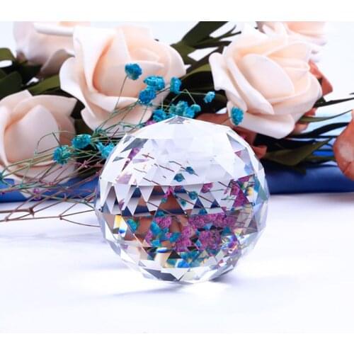 Epoxy Decorative Resin Mold Transparent Crystal Ball Casting Silicone Mould DIY Crafts Jewelry Making Tool P9YF