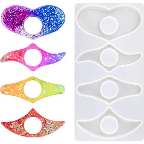 Book Page Holder Resin Mold DIY Reading Bookmark Silicone Molds Thumb Ring Book Page Holder Bookmark Epoxy Resin Book Clip Gift