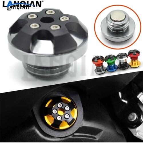 For BMW R1200ST S1000 S1000XR S1000 RR XR 1000XR Motorcycle m20*2.5 magnetic engine oil filler Bike Engine Oil Cap cover