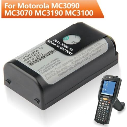 Original Battery 82-127909-01 For Motorola MC3090 MC3070 MC3190 MC3100 55-060112-05 Mobile Handheld Computer Batteries 4800mAh