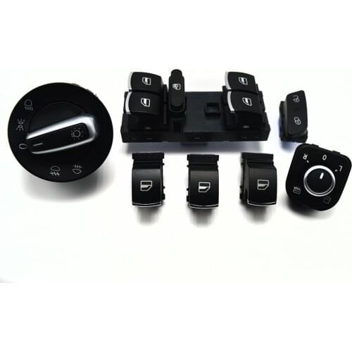 Window headlight mirror lock unlock switch for VW Jetta Golf MK5 6 Tiguan 5ND959565A 5ND941431A 5ND959857 1KD962125 5ND959855