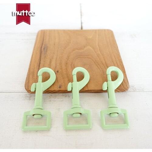 Polychrome metal dog slasp hook buckle durable hardware for 20mm webbing Zinc Alloy diy dog leash parts top quality CPK-20G