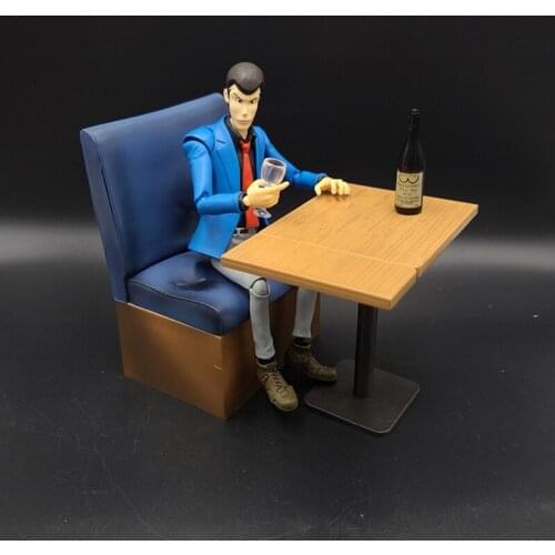 In stock 1/12 soldier accessories bar scene sofa bar table table 6-inch doll figure furniture