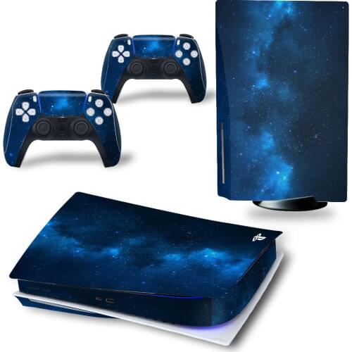 For PS5 Screen film Disk Viny Decal Sticker Console + 2 Controller Skin Sticker For Sony Playstation 5 Game Accessories colors