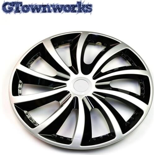 1 Piece 14" Wheel Hub Cap Cover R14 Rim Center Cover Universal 10 Wheel Spoke Clip on Hubcap For Car Refit High Quality