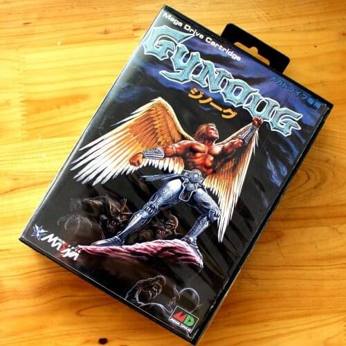 Gynoug 16 Bit SEGA MD Game Card With Retail Box For Sega Mega Drive For Genesis
