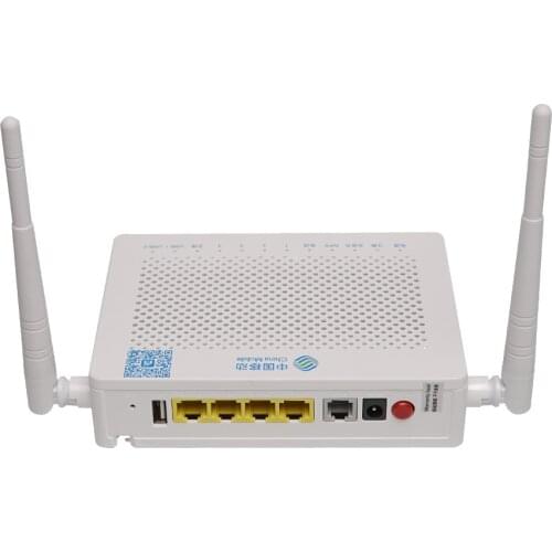 4PCS New ZXA10 F673AV9 4GE +2 USB + Tel +2.4G&5G port Dual English Firmware SIP FTTH Fiber Optical Terminal ONT