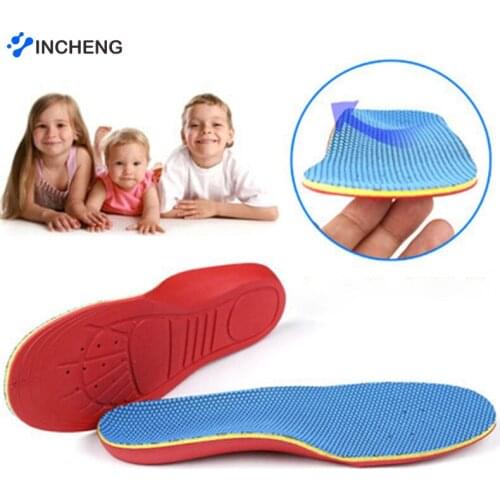 Kids Children Orthopedic Insoles for Children Shoes Flat Foot Arch Support Orthotic Pads Correction Health Feet Care Insole