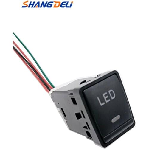 For Nissan Tiida Sylphy Sentra X-Trail T32 X trail Rogue Altima Teana LED Light Car Button Switch Light LED Switch