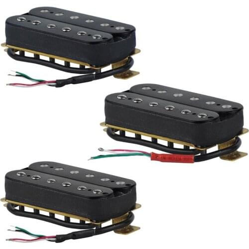 Electric Guitar Humbucker Alnico V Pickup Black